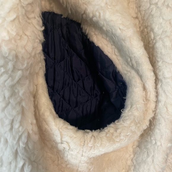 Vintage Wool Sherpa Jacket Size Large - Picture 9 of 11